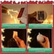 thumbnail image 4 of [Timer 3Pcs Christmas Window Lights Decorations,Battery Powered Christmas Hanging Warm White Lighted Tree Bell Star Shaped LED Sucker for Xmas Tree Fi, 4 of 5