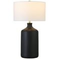 thumbnail image 5 of Evelyn&Zoe Sloane 29" Transitional Ceramic Table Lamp with White Drum Fabric Shade, 5 of 6