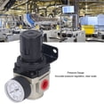 thumbnail image 4 of Compressed Air Regulator, Tight Connection SMC Type NPT3/8 Port Air Pressure Regulator Aluminum Alloy  For Industrial, 4 of 8