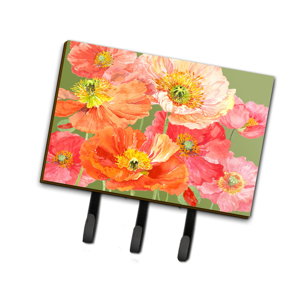 Poppies by Anne Searle Leash or Key Holder