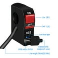 thumbnail image 4 of 12V Motorbike Motorcycle USB Charger Power Adapter Socket Phone GPS Waterproof, 4 of 9