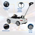 thumbnail image 2 of Carro Montable BMW Z4 Para Niños y Bebes 3 En 1 Carriola Camina o Monta Coche Con Música y Claxón Blanco, 2 of 7
