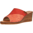 thumbnail image 1 of Pendleton Womens Arcata Wedge Sandals, Orange, 8 B(M) US, 1 of 1