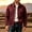 Wine, variant on YODETEY Men’s Casual Button Down Trucker Jacket, Lightweight Collared Work Outwear Jackets Coats,Big and Tall ,Size S-3XL