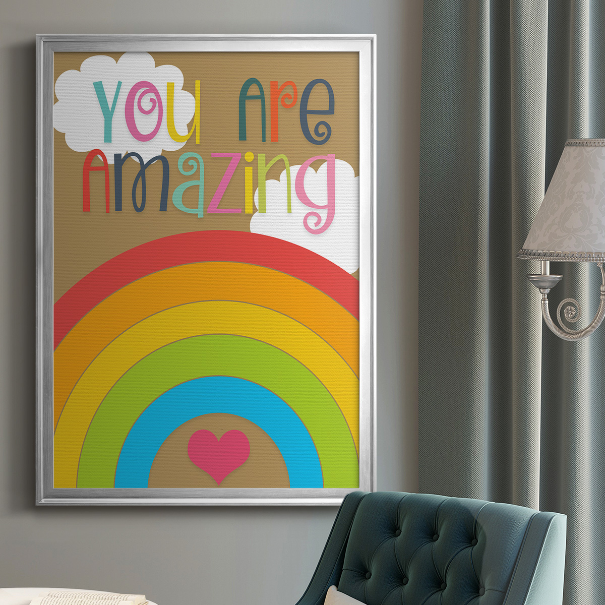 You Are Amazing Premium Framed Print - Ready to Hang