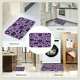 thumbnail image 5 of Halloween Absorbent Area Rug, Halloween Purple Elements Halloween Decorations Rugs for Living Room Door Mat Non Slip Indoor Carpet Halloween Decor Floor Mats 60x40in, 5 of 5