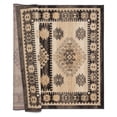 thumbnail image 2 of United Weavers Marrakesh Area Rug 3801 30054 Emir Walnut Jagged Rings 2' 7" x 7' 2" Rectangle, 2 of 2