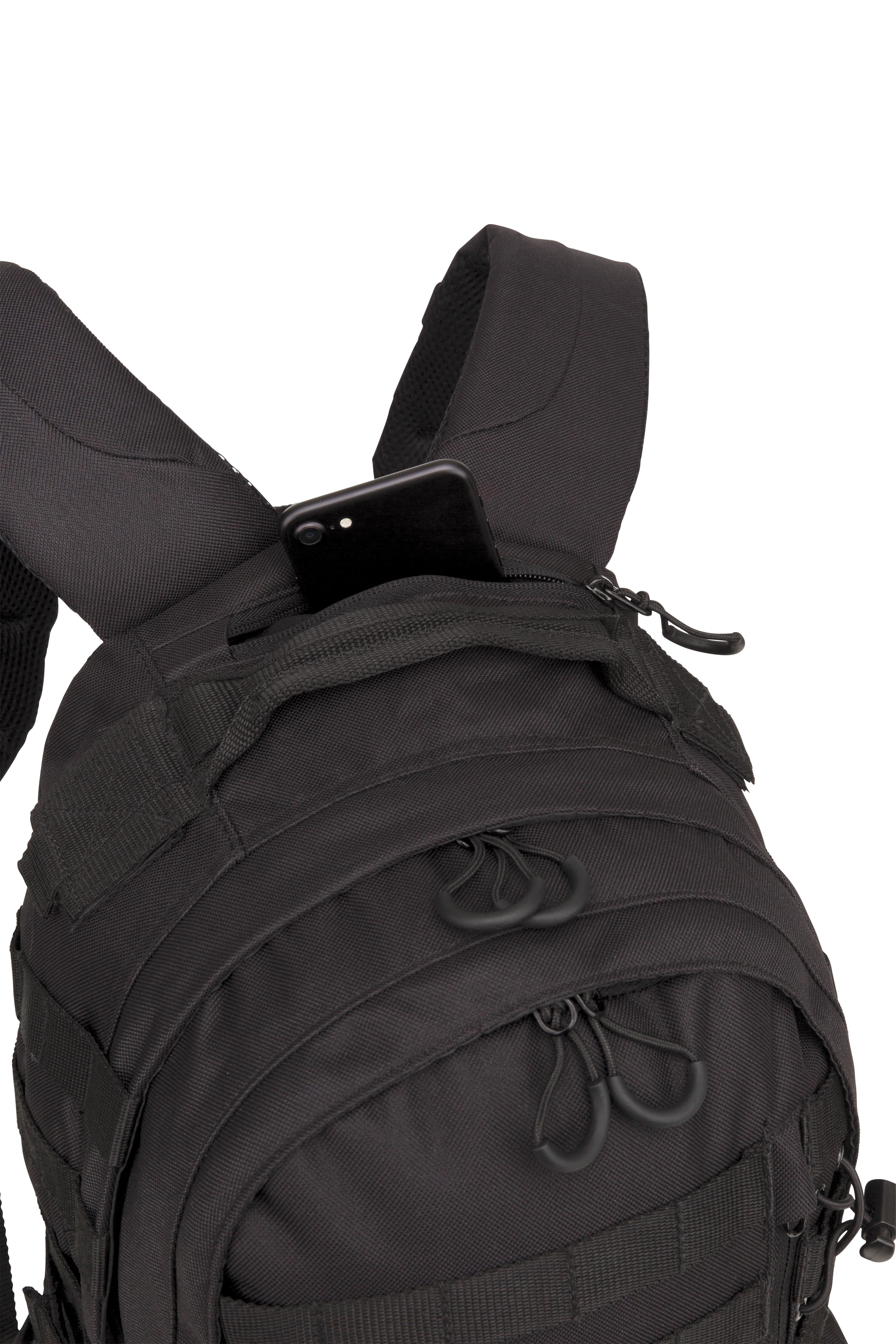Outdoor Products Quest Adjustable Backpacking Backpack, 29L, Black