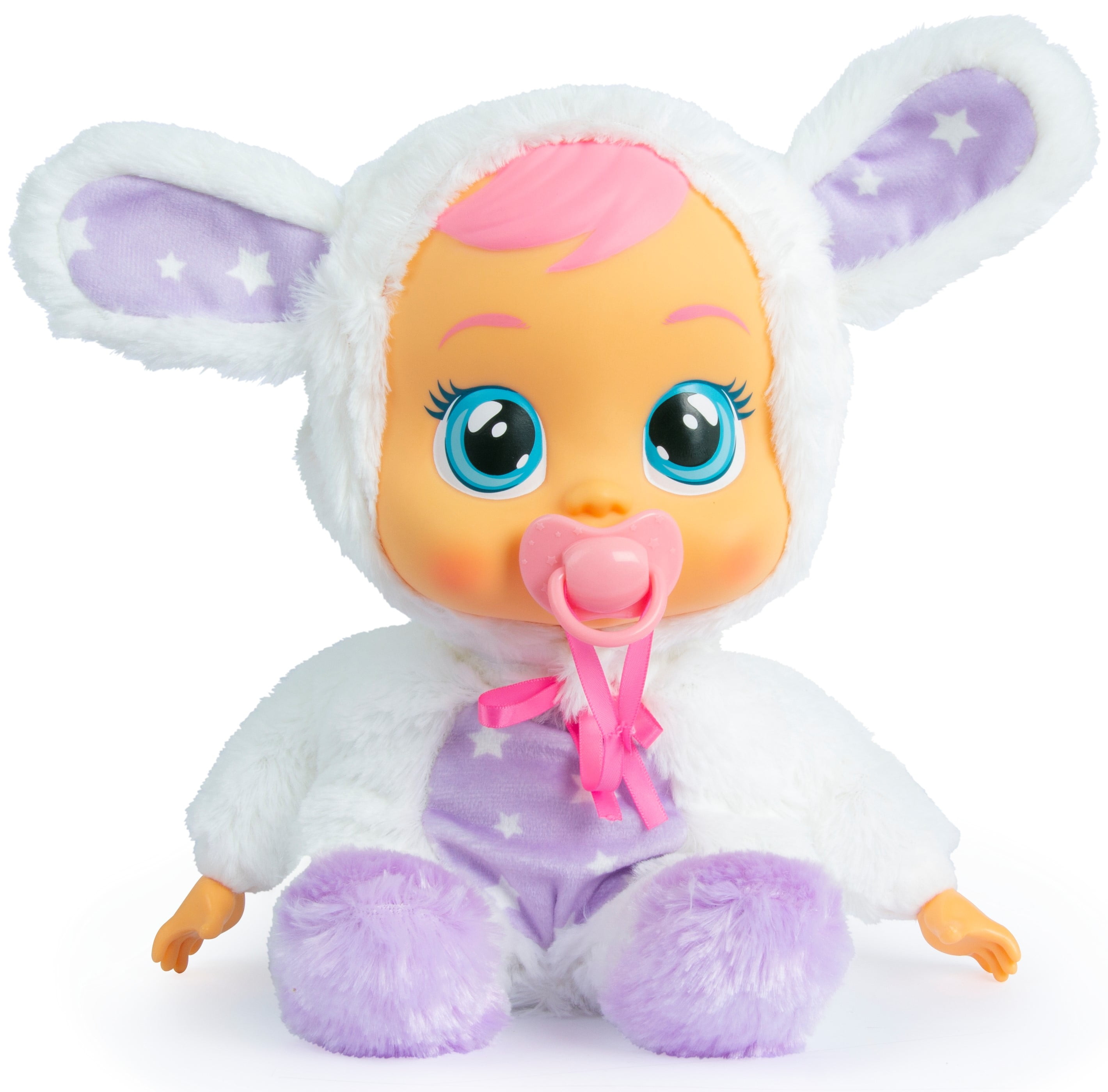 cry baby rabbit doll