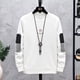 thumbnail image 4 of Sudaderas para hombre, algodón, invierno, cálido, jersey para hombre, novedad y estilo coreano, estética, ropa holgada Y2k, oferta de bienvenida, barata, tallas grandes, 4 of 5