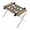 N#4_Khaki, variant on Foldable Stainless Steel Pet Grooming Table with Detachable Hammock & Storage Pockets, Portable Pet Bathing Stand for Small Dogs Cats Nail Trimming Hair Drying Home Grooming Salon Blue