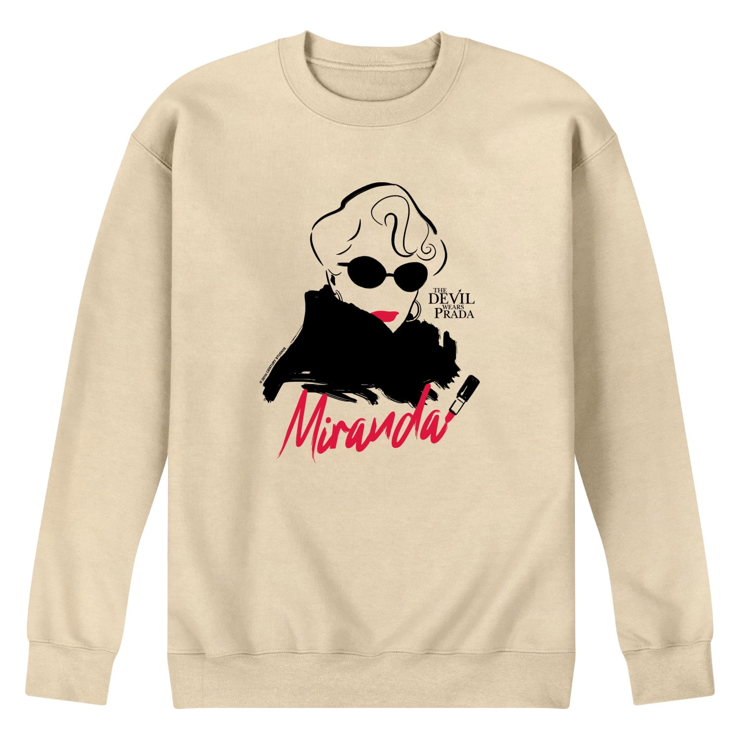 The Devil Wears Prada スウェット The Devil Wears Prada - Logo - Men's Crew Fleece Sweatshirt