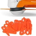 thumbnail image 4 of Lame de Tondeuse en Plastique - Lame Orange L83, 4 of 5