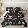 thumbnail image 2 of Erosebridal Colorful Cartoon Camper Quilt Full,Rustic Farmhouse Camping Full Bedspread Sets For Boys Kids,3 Pieces, 2 of 7