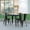 Black Top/Black Frame, variant on Emma + Oliver Indoor/Outdoor Dining Table, 31.5" Square All Weather Black Poly Resin Top with Black Steel Base