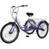 Purple with Backrest