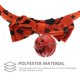 thumbnail image 5 of Halloween Pet Collar Bow Tie Cat Collar and Dog Collar Orange Polyester Material Detachable Function 1Pcs, 5 of 5