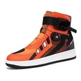 thumbnail image 3 of Men's And Women's All-season Motorcycle Riding Boots And Motorcycle Shoes,Orange,46, 3 of 14