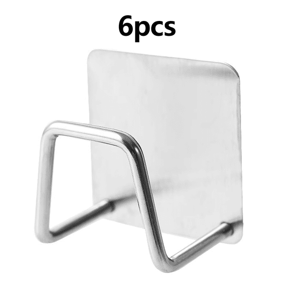 FACEGA 6 Pcs Hand Towel Holder,Space-Saving Design Kitchen Towel Holder,Multi-Use Design Towel Hanger