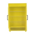 thumbnail image 3 of Wood Dollhouse Fridge, Dollhouse Refrigerator Exquisite Workmanship Double Door Simulation Safe Keeps Attention Easy To Store Portable  For 1:12 Dollhouse, 3 of 8