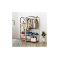 thumbnail image 3 of Portable Closet, Space-saving Wardrobe with Foldable Design, Easy Assembly, Spacious Storage For Your Wardrobe, Water-resistant Non-woven Fabric, For Bedroom And Cloakroom, 3 of 4