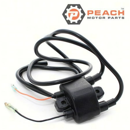 Mallory Coil - Peach Motor Parts PM-392-825101T PM-392-825101T Ignition Coil; Replaces Mercury Marine®: 392-825101T, 339-825101, Mariner®: 392-825101T, Sierra®: 18-5180, Mallory®: 9-23206