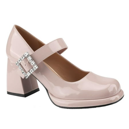 

【PRINCESS-11】Women s Platform Closed Square Toe Mary Jane Pumps Ankle Strap Block Chunky Heel Office Party Dress Shoes Classy Footwear Girl High Heels Walking Shoes Elegant Fashion High Stylish