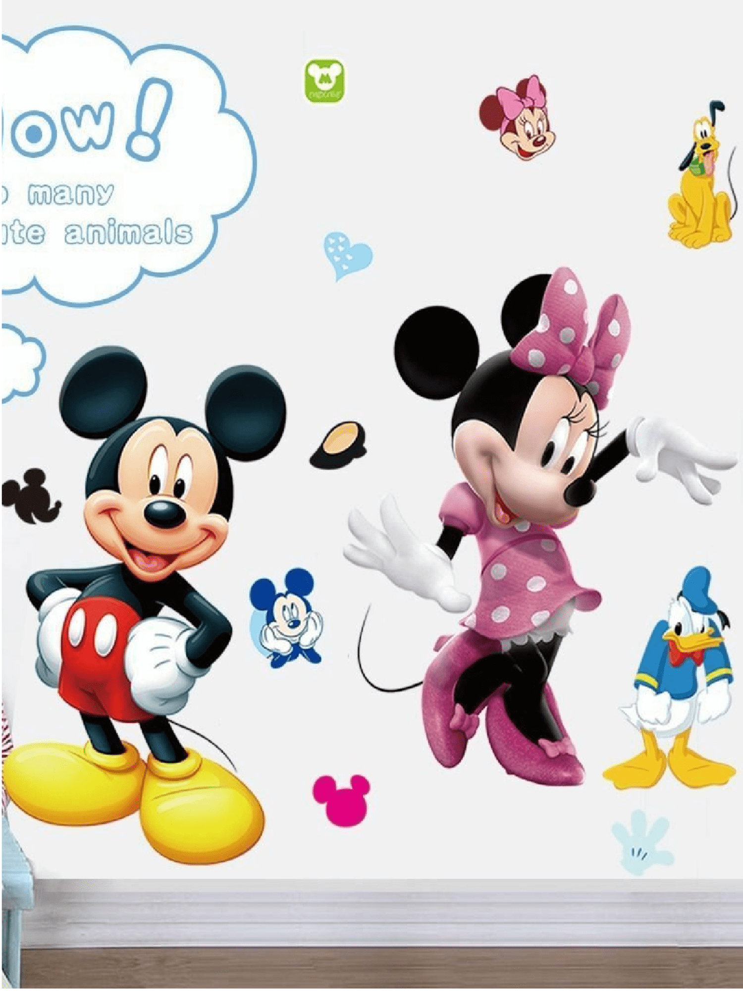 Details about   New Disney MINNIE MOUSE BOW-TIQUE 33 Wall Decals Girls BedRoom Decor Stickers 