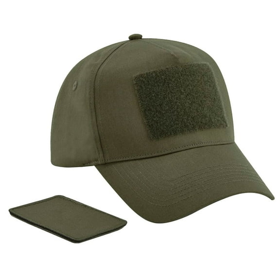 Beechfield  Adult Removable Patch Baseball Cap