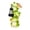 A002- Style B, variant on Yard Art Outdoor and Garden, Frog Garden Decor, Outdoor Solar Lantern, Solar Garden Light, 8X4 Inch Whimsical Stacked Frog Figurine Ornament with Welcome Sign and Sunflower
