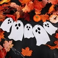 thumbnail image 3 of LHWEN Halloween Flower Banner Party House Door Hanging Decoration Material Thick and for All Ages Cute Expressions 3 Large Flowers 3 Small Flowers 1 Rope Neatly Cut Edges Perfect for Baby Room, 3 of 6