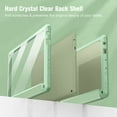 thumbnail image 6 of Fintie Hybrid Slim Case for All-New Amazon Fire HD 10 and Fire HD 10 Plus Tablet (Only Compatible with 11th Generation 2021 Release) - Shockproof Cover with Clear Transparent Back Shell, Sage Green, 6 of 8