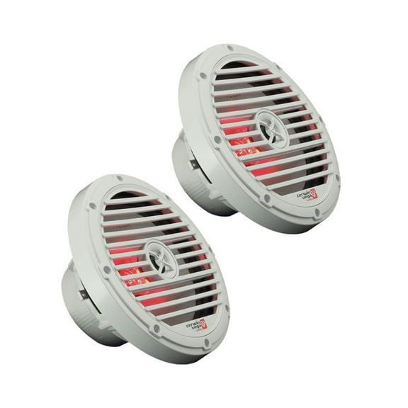 RPM Vega 8" 2-Way Coaxial Marine Speakers (White)- VM8