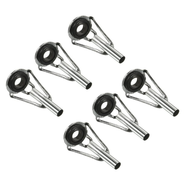 Uxcell 3mm Tube Dia Iron Fishing Rod Tips Repair Kit Ring Guide, 26