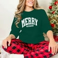thumbnail image 5 of Neewe Women's Oversized Sweatshirt Christmas Crewneck Long Sleeve Casual Loose Pullover Tops, 5 of 8