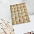 thumbnail image 4 of Caja de madera para artículos diversos, sin tapa, con 30 compartimentos, estilo pastoral 30 cuadrícula, 4 of 8