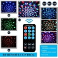 thumbnail image 1 of Con luces de DJ con control remoto, bola de luz Led de 3W, espectáculo de luces de baile para la fiesta de la habitación del hogar, el cumpleaños de los niños, la boda, el espectáculo, el bar del club LingWen 9024715167705, 1 of 1