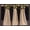 Off White, variant on Lemon Blossoms Wraparound Snap Hanging Towels (Set of 2) by Penny's Needful Things (Terrycloth Color: Gray)