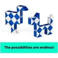 thumbnail image 4 of Rubik's Connector Snake Rubik's Juguete de rompecabezas 3D para adultos y niños de 8 años en adelante, 4 of 7