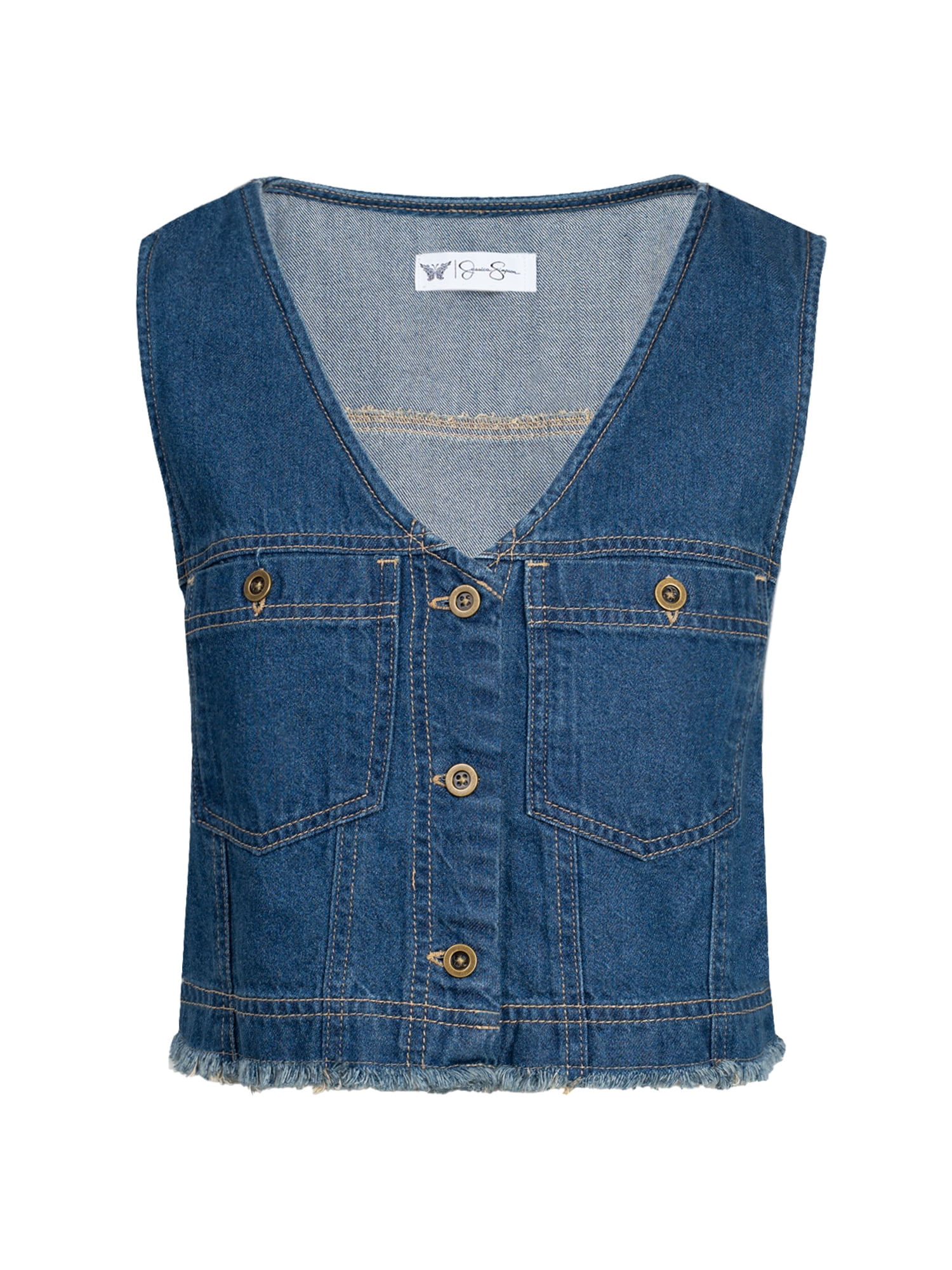 Jessica Simpson Women's Boxy Vest Top, Sizes XS-XL
