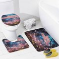 thumbnail image 4 of Independence Day Of The United States Flag Shower Curtain Sets with Rugs 4 Piece Rustic, 4 of 8