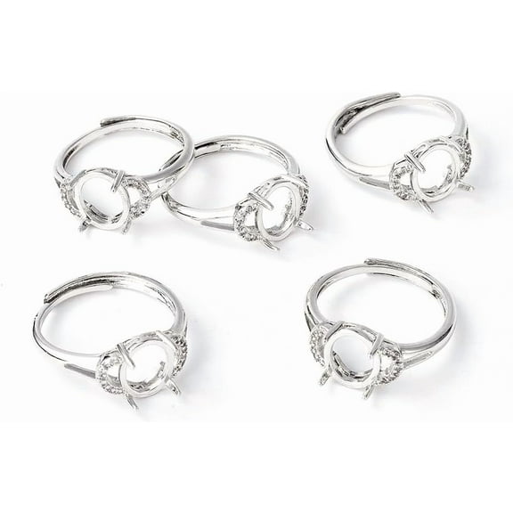 10pcs Rack Plating 18K golden Plated Brass Pendants with Jump Rings ...