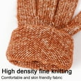 thumbnail image 4 of Guantes de invierno para mujer para clima frío, guantes térmicos con puños para conducir, 4 of 5