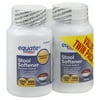 Equate Twinpack Stool Softener Docusate Sodium Gelcaps, 100 mg, 140 Ct, 2 Pk