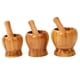 thumbnail image 2 of Juego De Cuencos De Molienda De Mortero, Mortero De Bambú Y Cuenco De Pedestal De Mortero, Olla Para Pugging De Ajo, Molinillo De Especias Y Pimienta, Herramientas De Cocina Yuarrent HA024422-03, 2 of 6