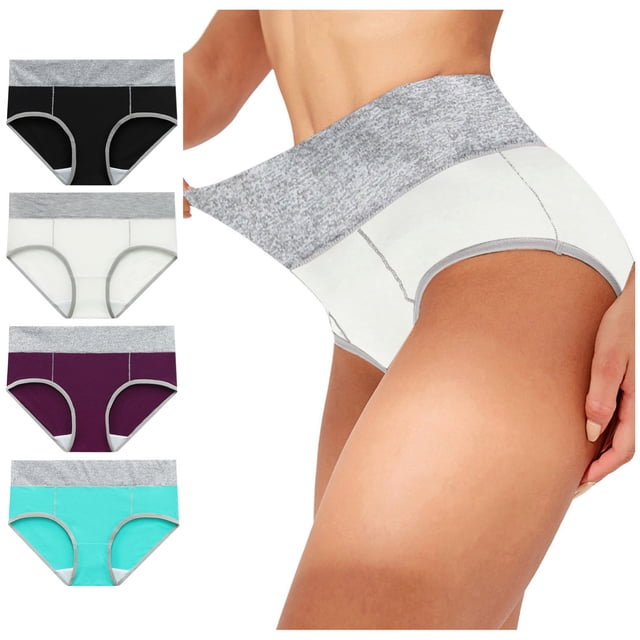 Intimates Culottes Unies Patchwork pour Femmes sous-Vêtements Bikini TG