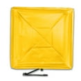 thumbnail image 2 of 2nd Containment - Folding Foam Wall Berm - 4’ x 4’ - Yellow PVC - MADE IN U.S.A, 2 of 4