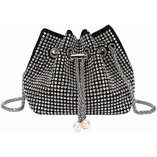 Women Clutch Evening Purses Black - And White Zebra Pattern Wristlet Hobo Bag Crossbody Bag With Chain Strap For Party