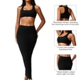 thumbnail image 5 of WBQ Sleeveless Suits for Women Sexy Workout Bodysuits for 4 Styles, 5 of 8