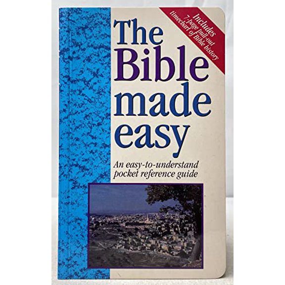 Pre-Owned The Bible Made Easy: An Easy-To-Understand Pocket Reference Guide (Paperback) 1565633075 9781565633070